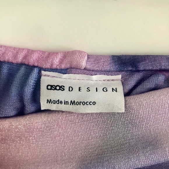 ASOS Design Fit and Flare Bandeau Maxo Dress | S - Picture 5 of 6